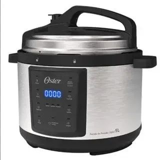 Panela de Pressão Elétrica Digital 5L Oster  -  Sem uso na embalagem