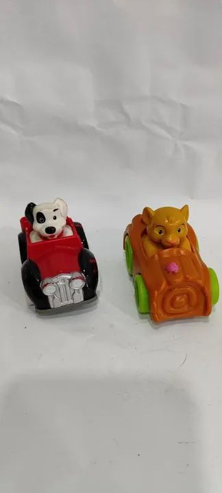 Carrinhos Miniaturas Disney Usado Rei leão e Dálmatas 
