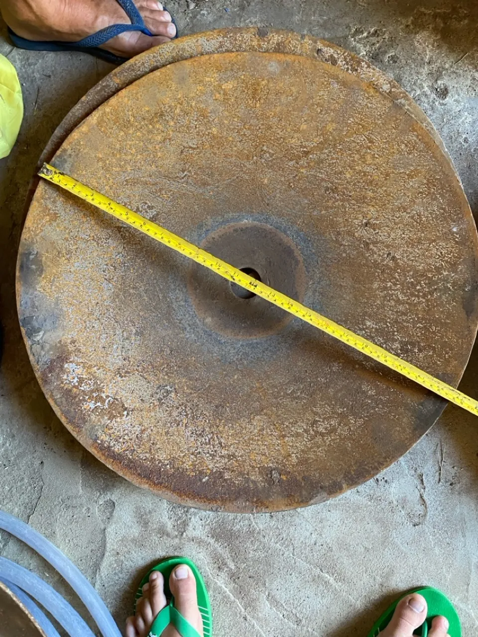 Discos de grade usados com mais de 22 polegadas, em condições de trabalho