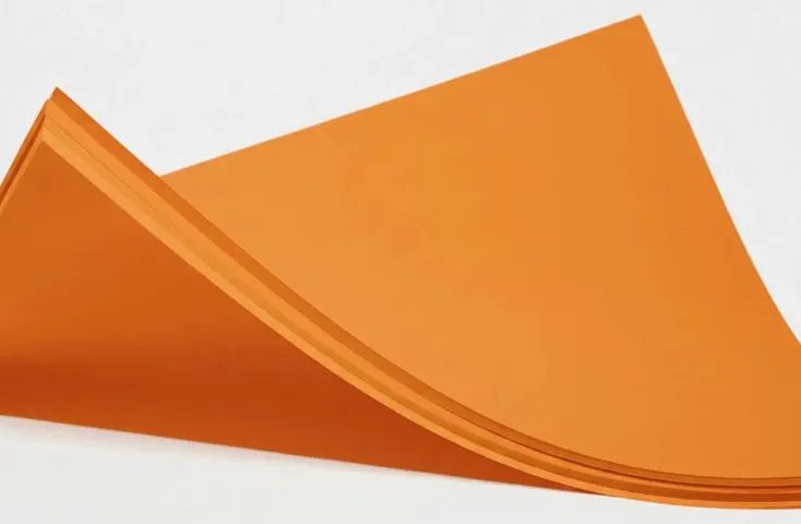 PAPEL OFFSET OPALINE DIPLOMATA LARANJA NEON 180G MASTERPRINT A4 20 FOLHAS - Foto 4