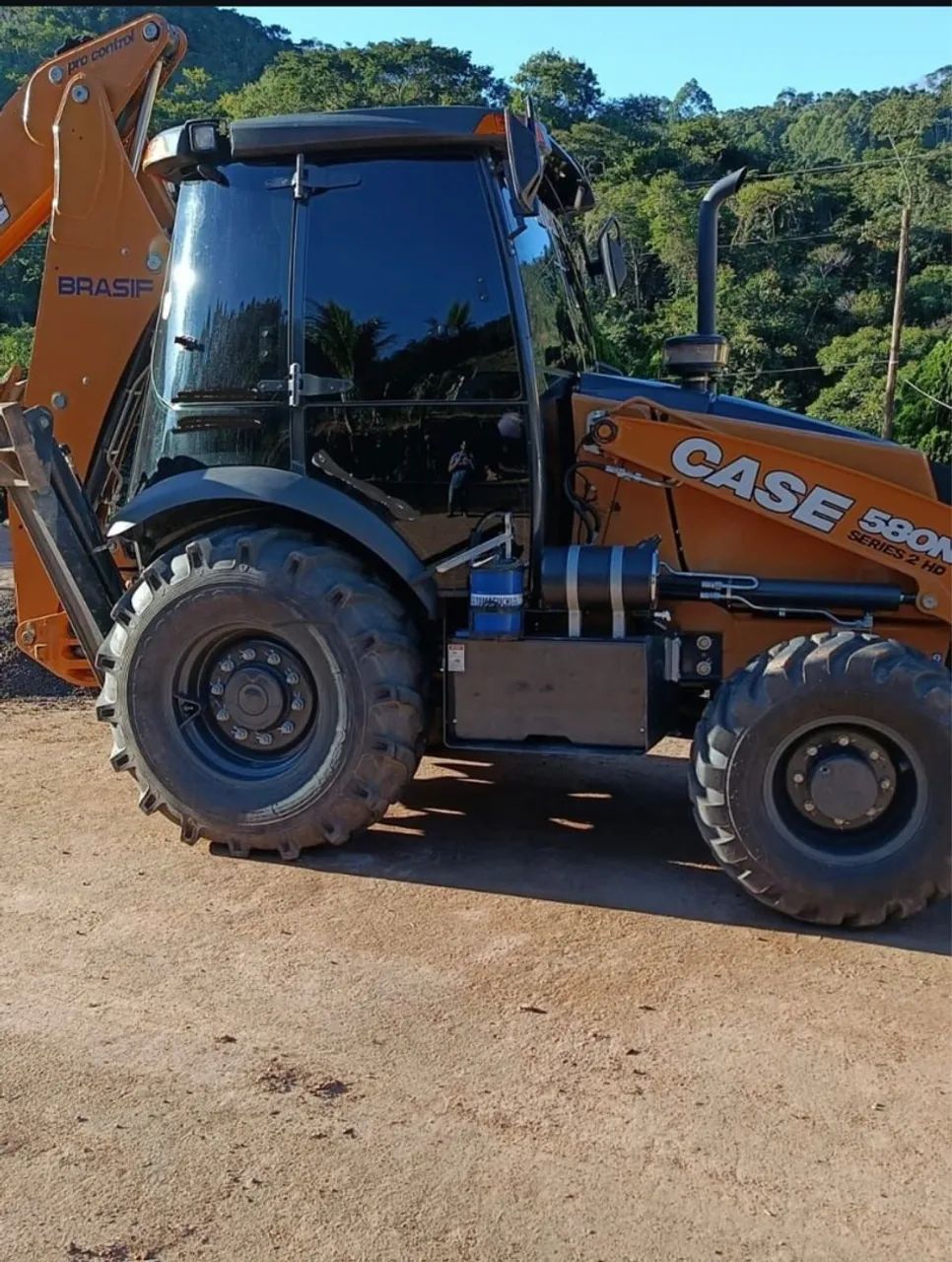 Retrô Escavadeira Case 580N - Foto 3