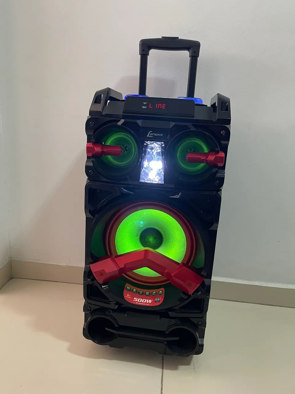 CAIXA DE SOM LENOXX 500W