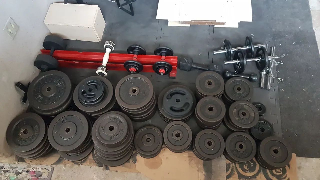 Alteres, barras e anilhas - Foto 6