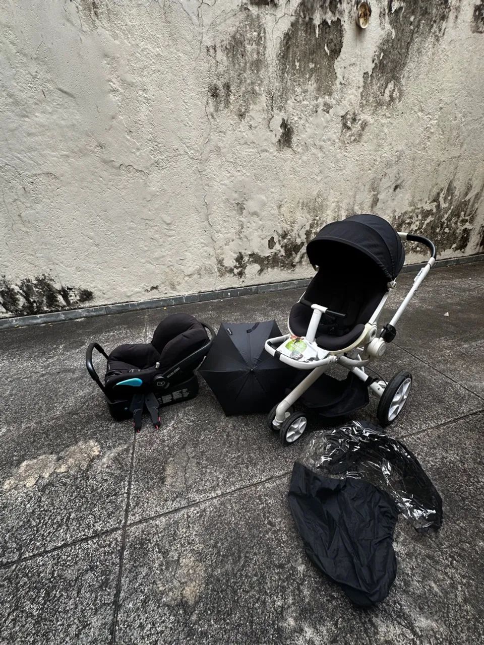 Kit Quinny Moodd Bebe Conforto Maxi-Cosi City