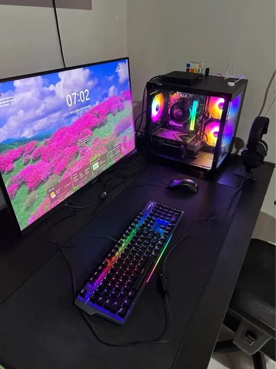 Oferta! PC Gamer Completo com Monitor 180hz - Foto 2
