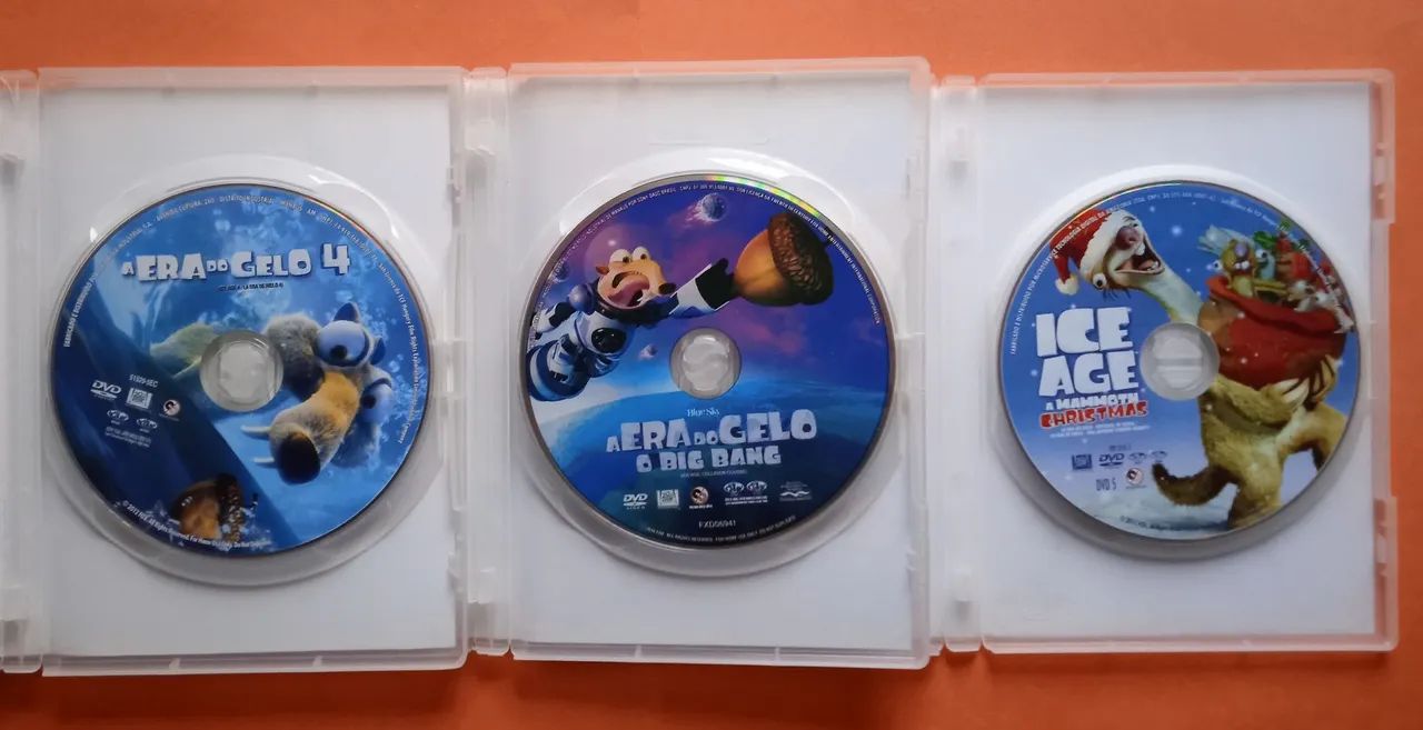 Dvd Coleção A Era do Gelo + Horton + Rio 1e2 e Robôs  - Foto 5