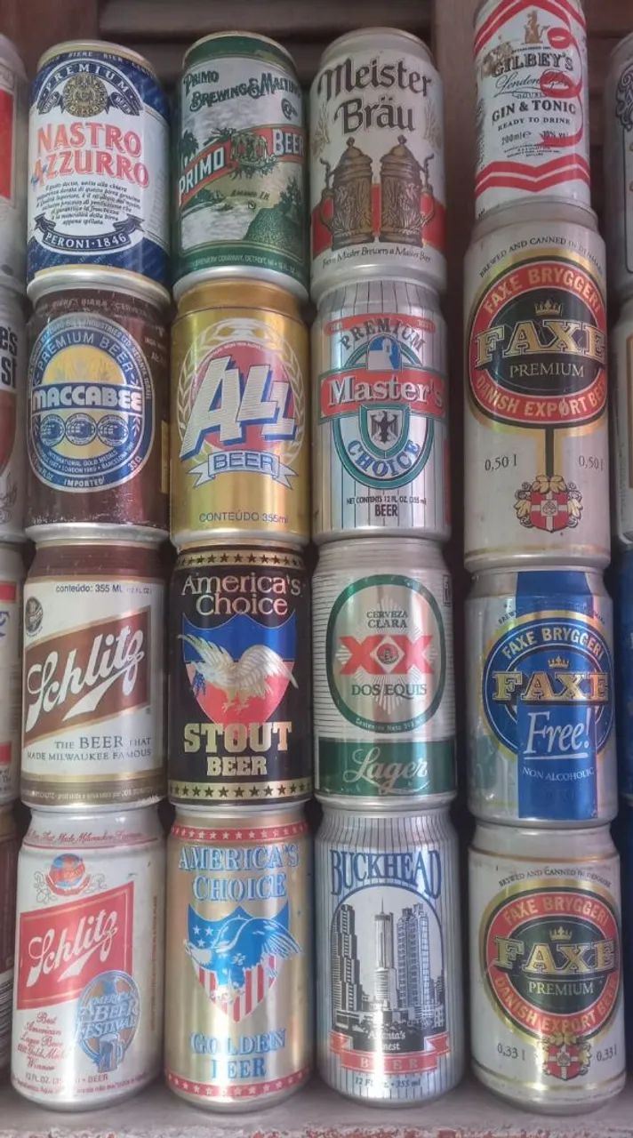Latas coleção 64276695515649121