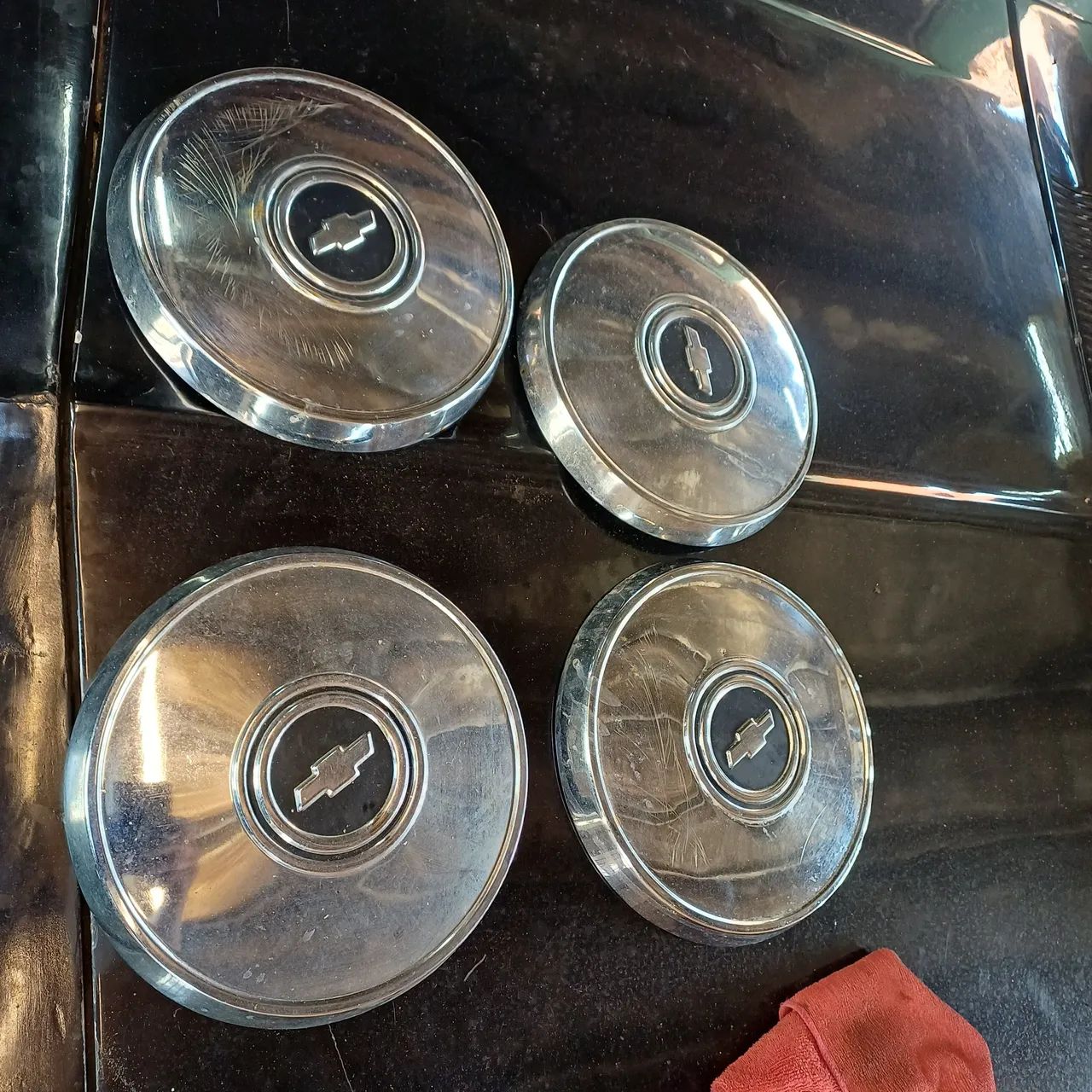 Jogo rodas opala com pneus 195/70/14 - Foto 6