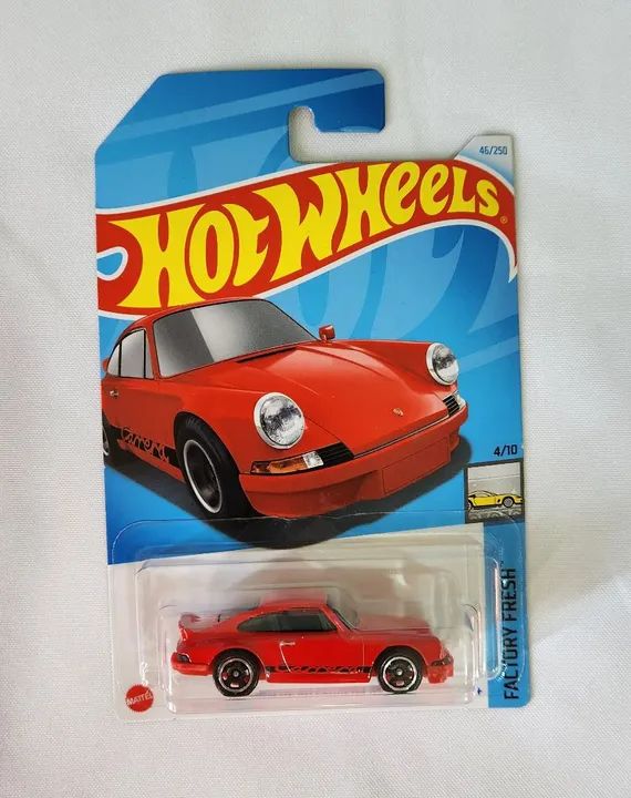 Miniatura Hot Wheels Porsche 911 Carrera RS 2.7