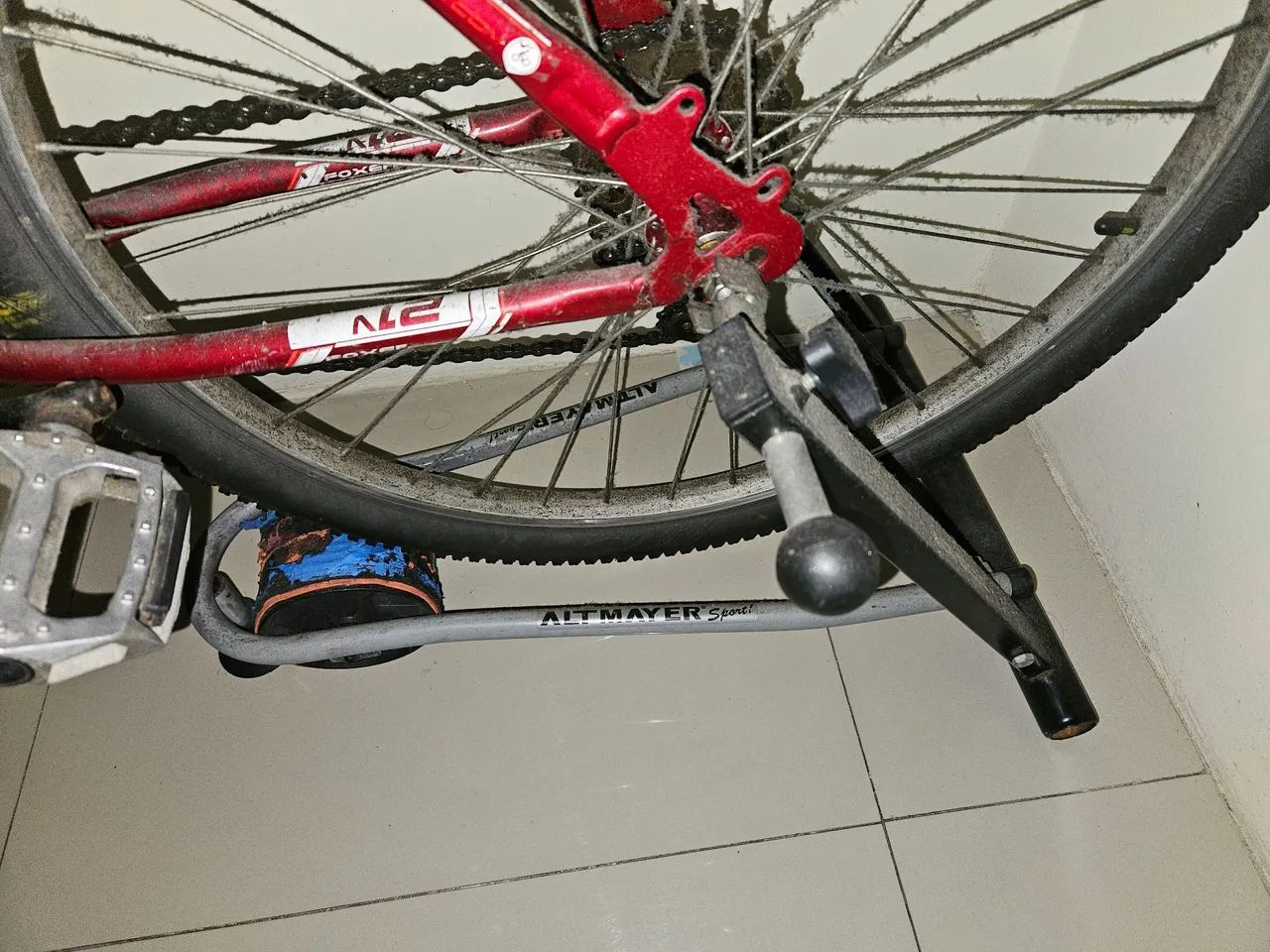 Bike/ suporte para pedalar parado - Foto 2