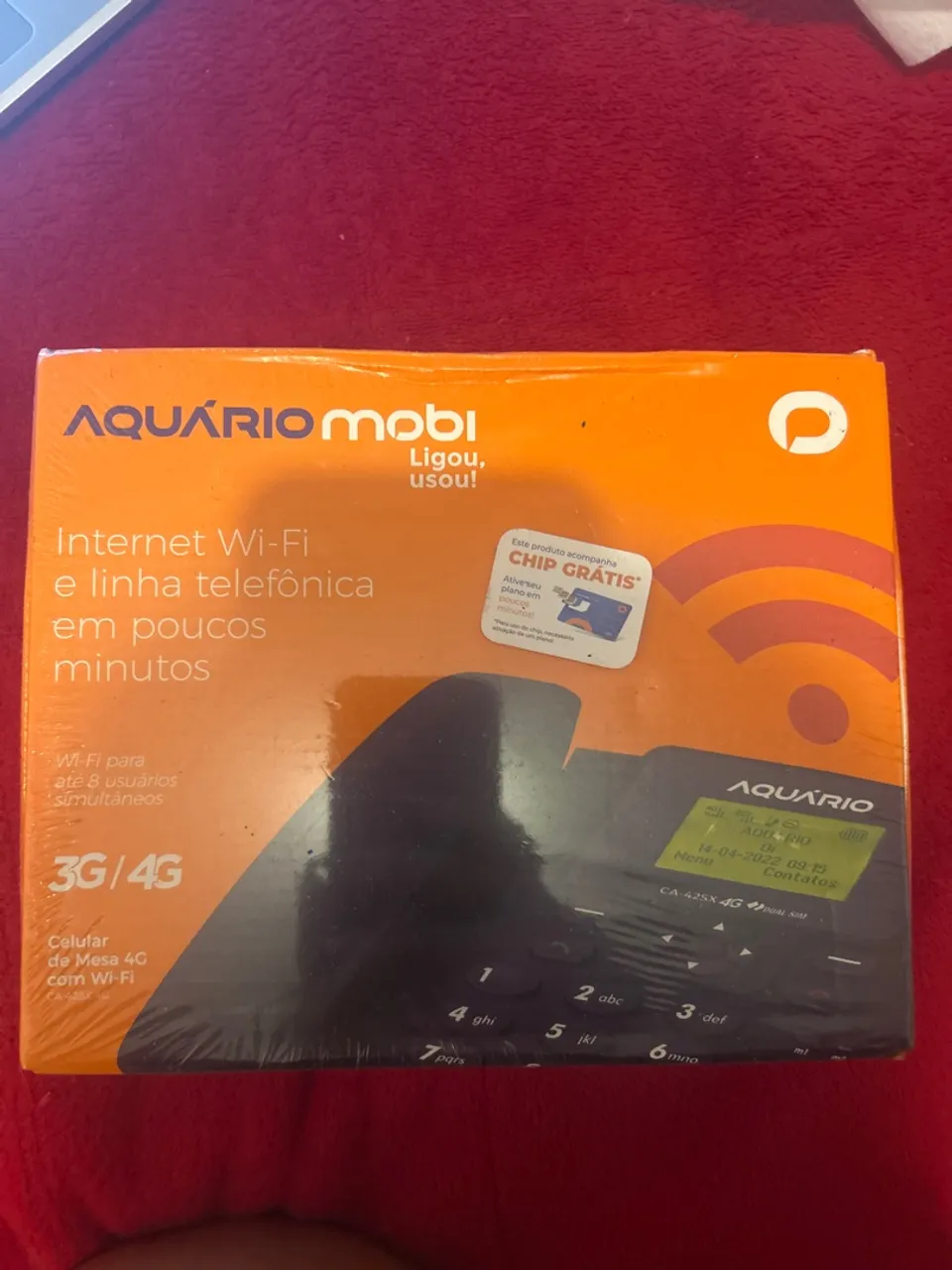Aquário Mobi - Internet Wi-Fi e Linha Telefônica 3G/4G