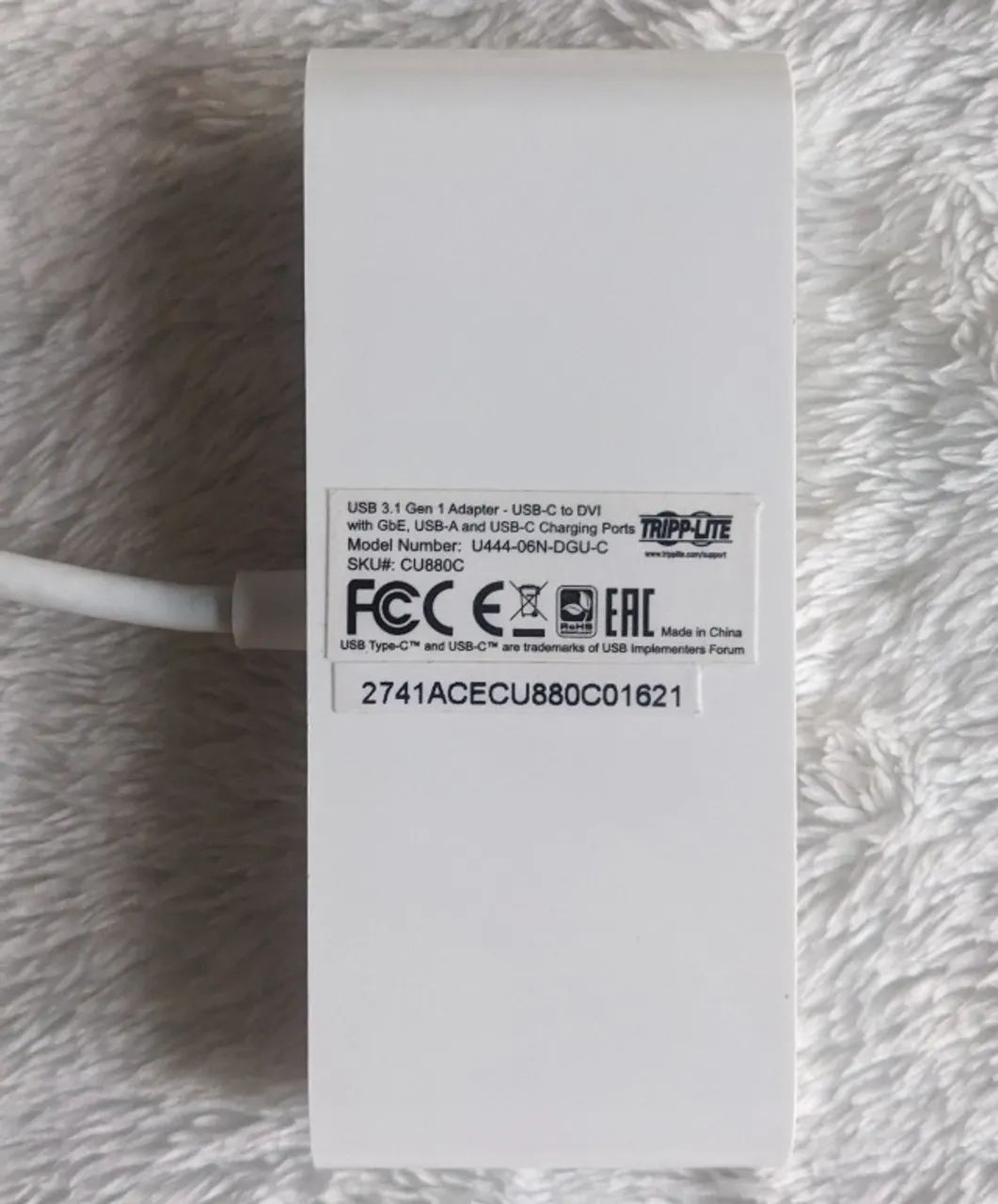Adaptador, conversor e docking station Tripp Lite USB-C - Gigabit Ethernet - DVI - Foto 2