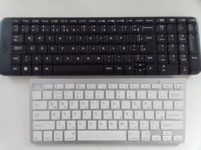 Teclados para retirada de peças
