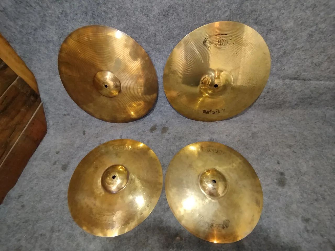 * Kit Pratos com dois ataques e par Hi Hat - Foto 4