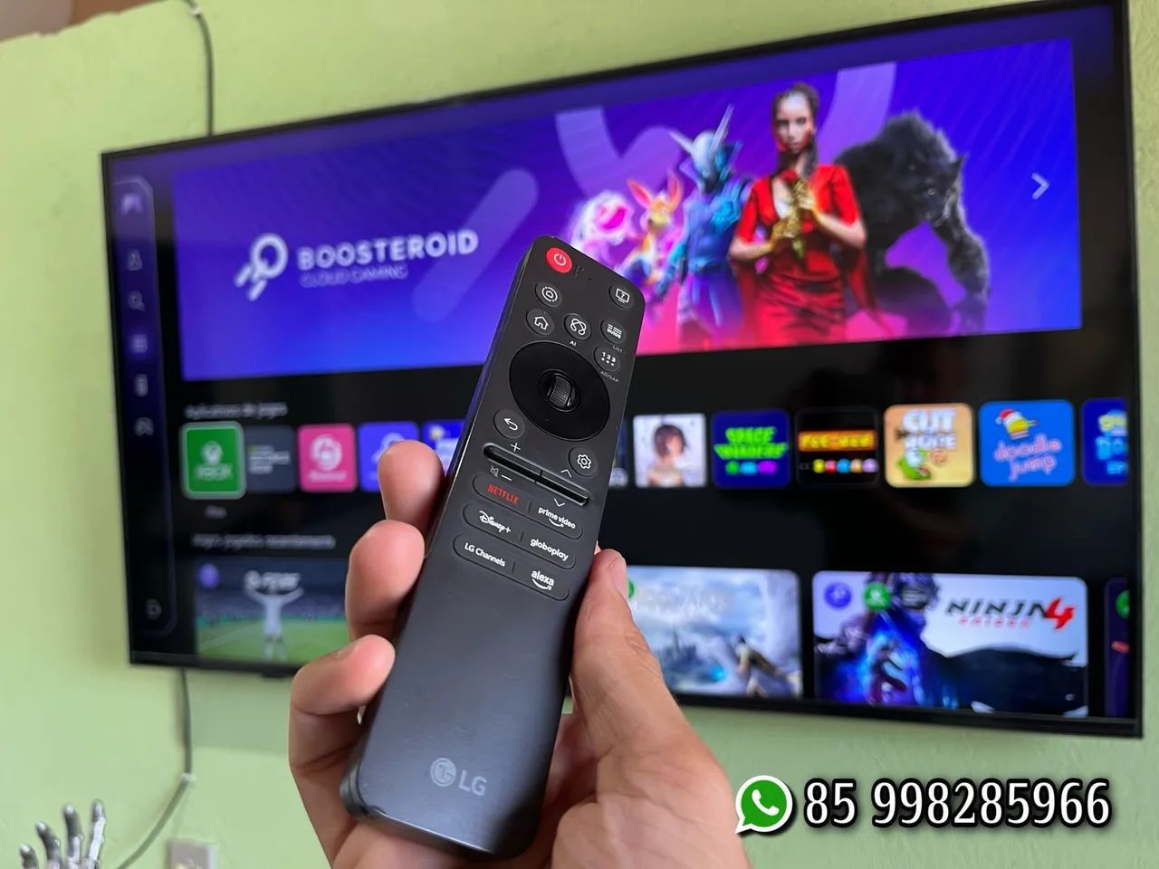 Smart LG 50 polegadas 4k com Xbox integrado nova  - Foto 3