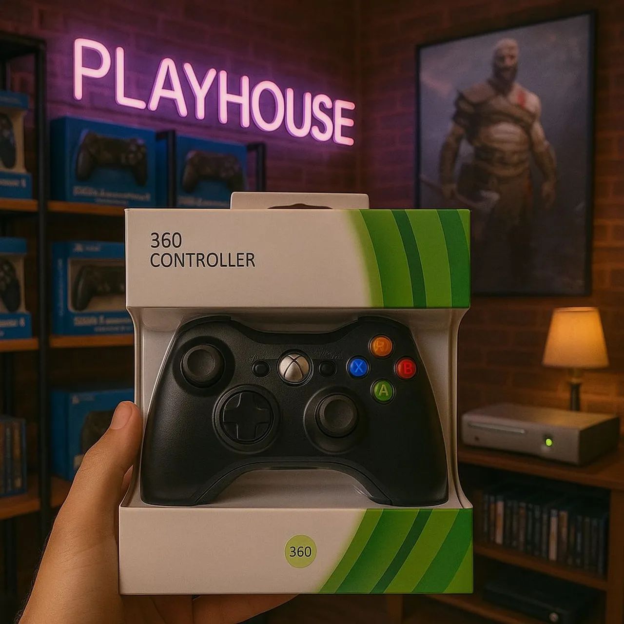 Controle Xbox 360 sem fio 