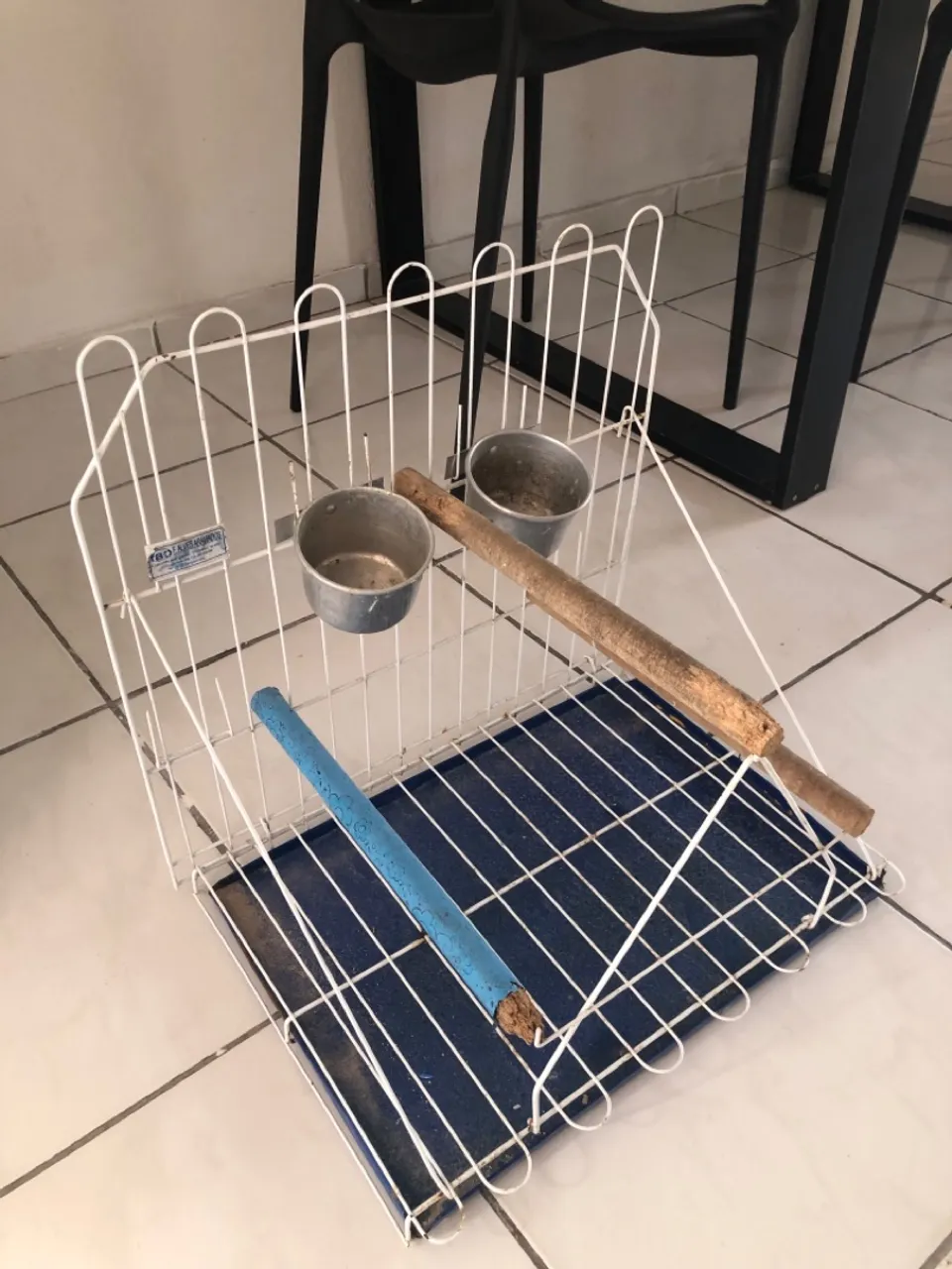 Suporte para papagaio/ periquito