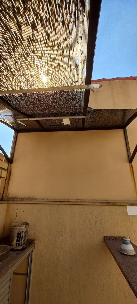 Cobertura em metalon 