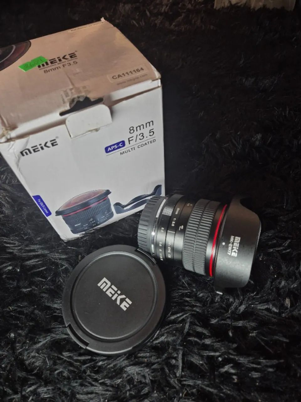 Lente fisheye meike 8mm f 3.5 Canon EF - Foto 3