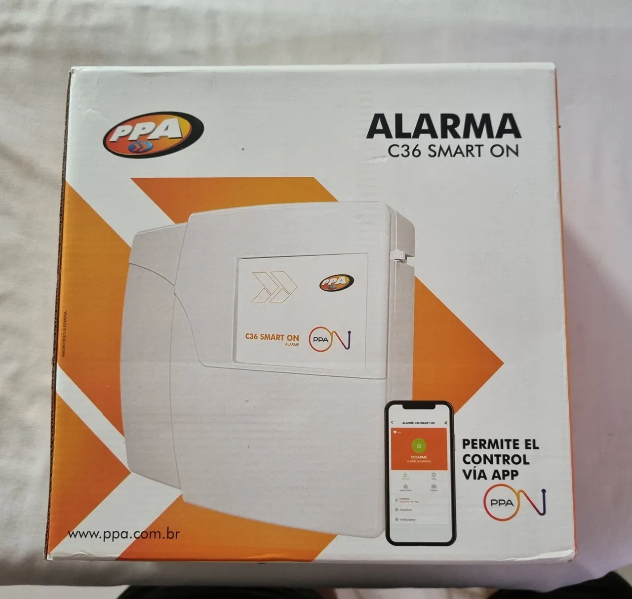 Central de Alarme PPA C36 Smart On - Wifi- Controle via App