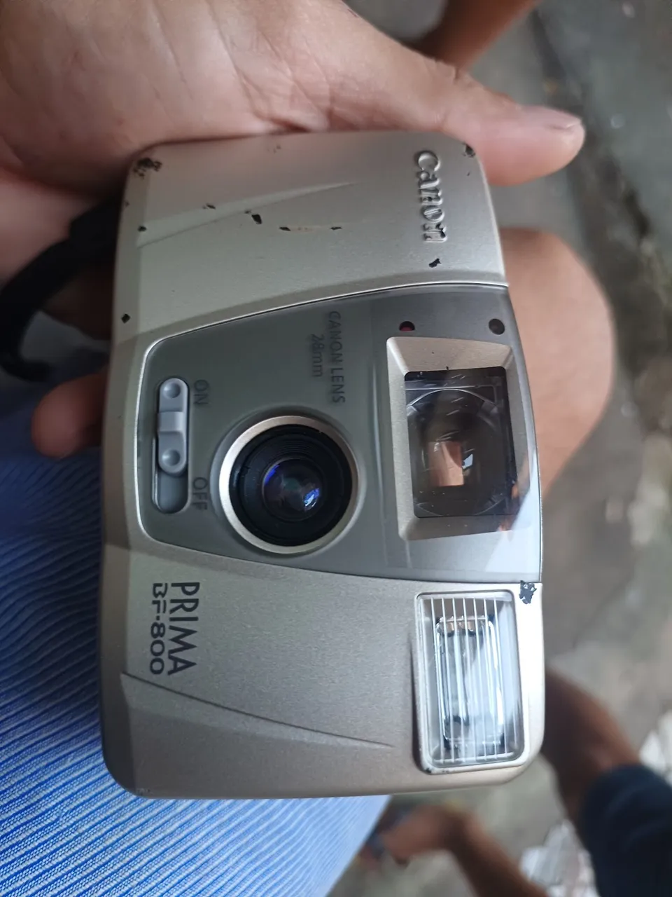Câmera Canon Prima BF-800 - Filme 35mm