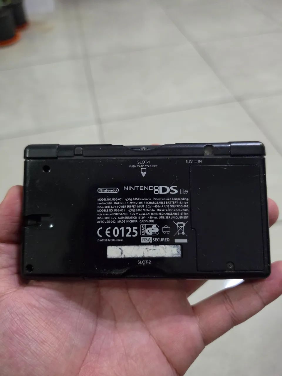 Nintendo DS Lite Original Preto - Funcionando 100% ? - Foto 2