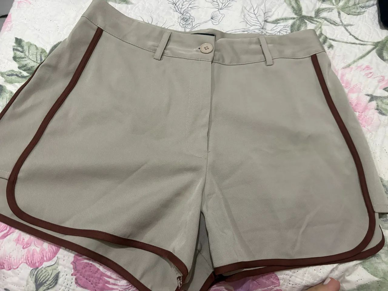 Short tecido 