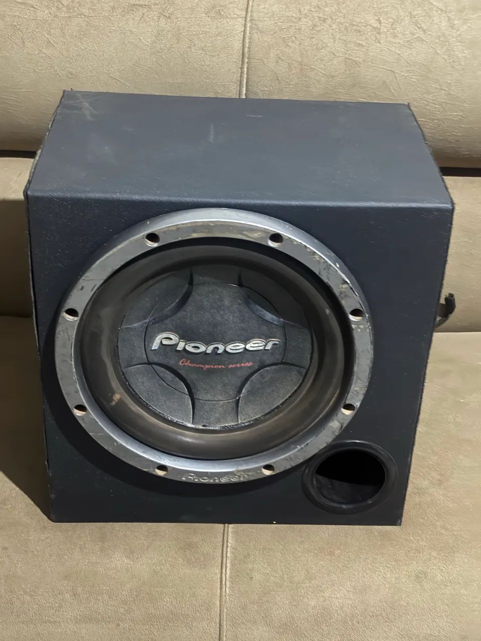 SUBWOOFER PIONEER CHAMPION SERIES 12 + CAIXA DUTADA - Foto 3