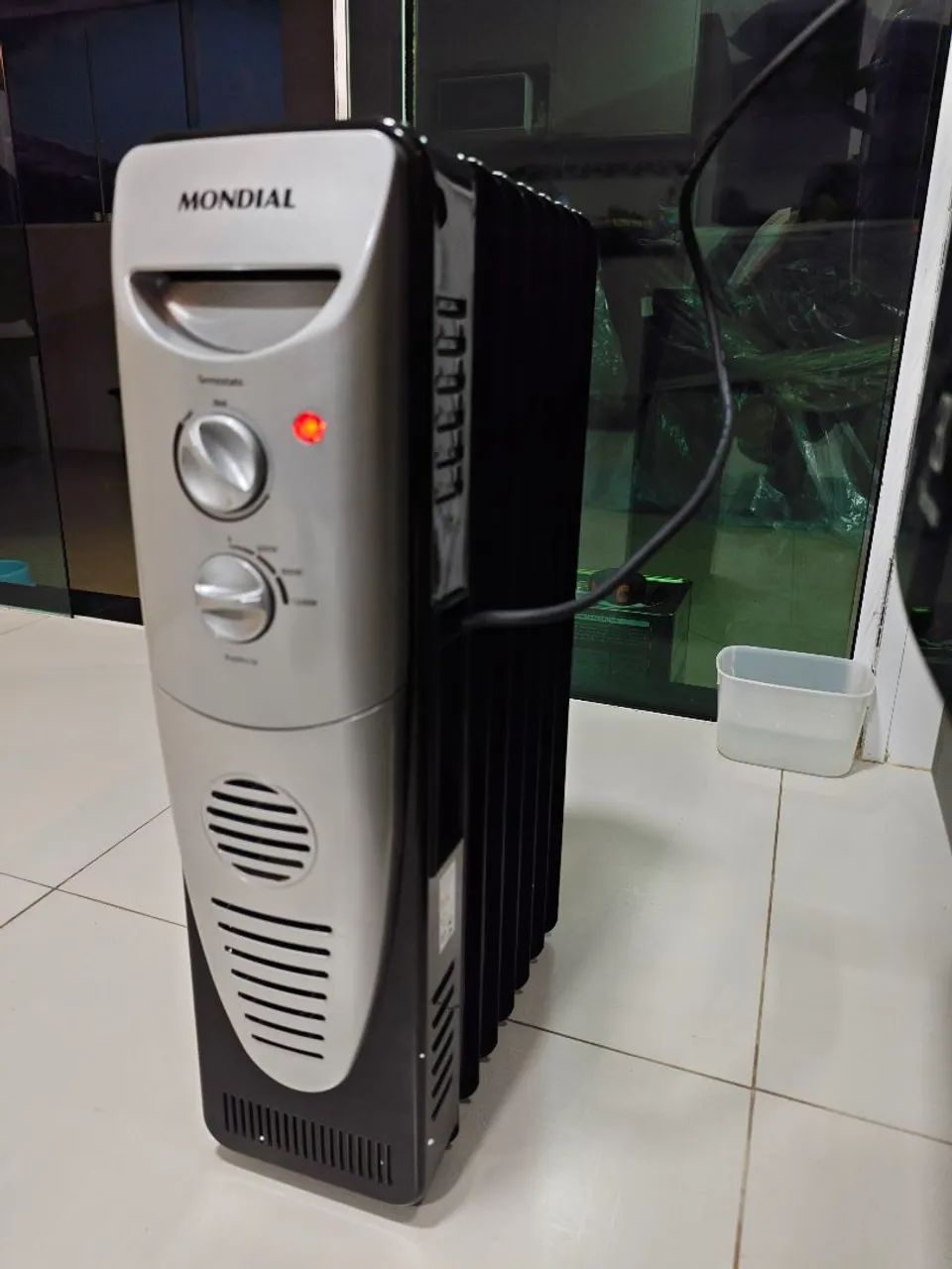 Aquecedor a óleo mondial 1500w 220v novo sem uso  - Foto 6