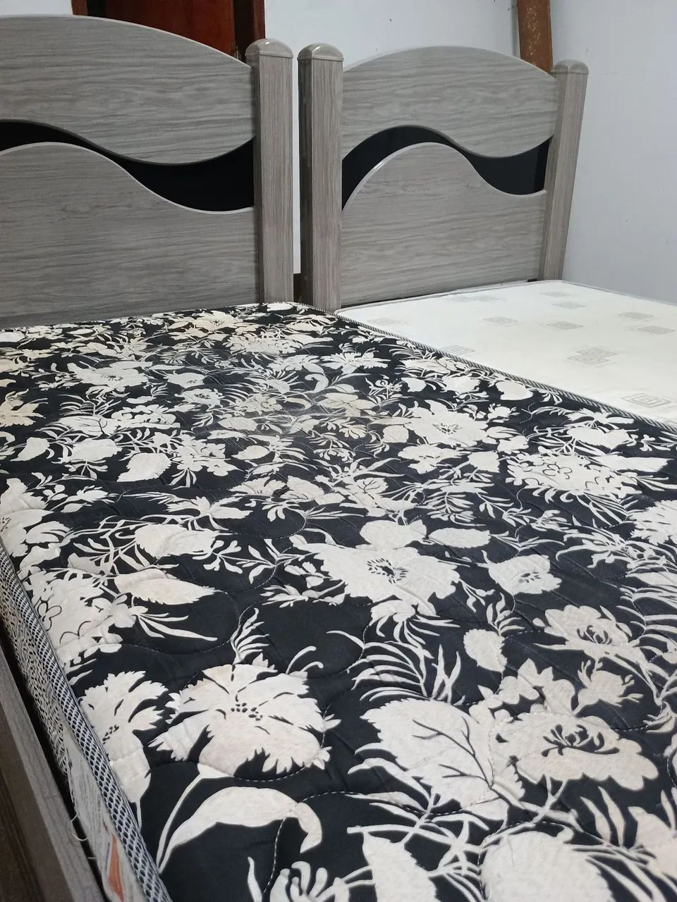 Cama de solteiro com colchão entrega e montar  - Foto 4