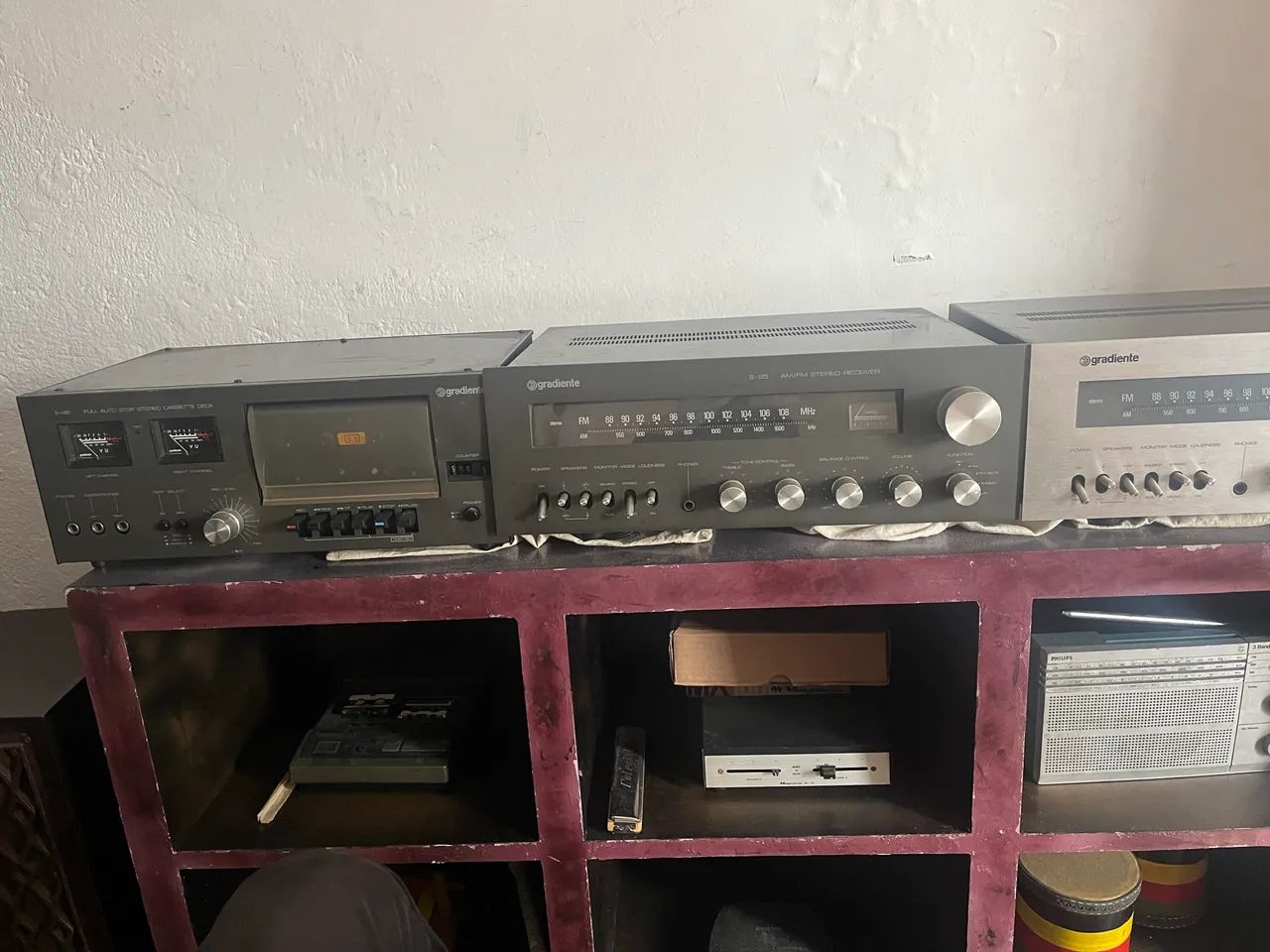 Receyver + Tape deck S95 + Receyver model 900