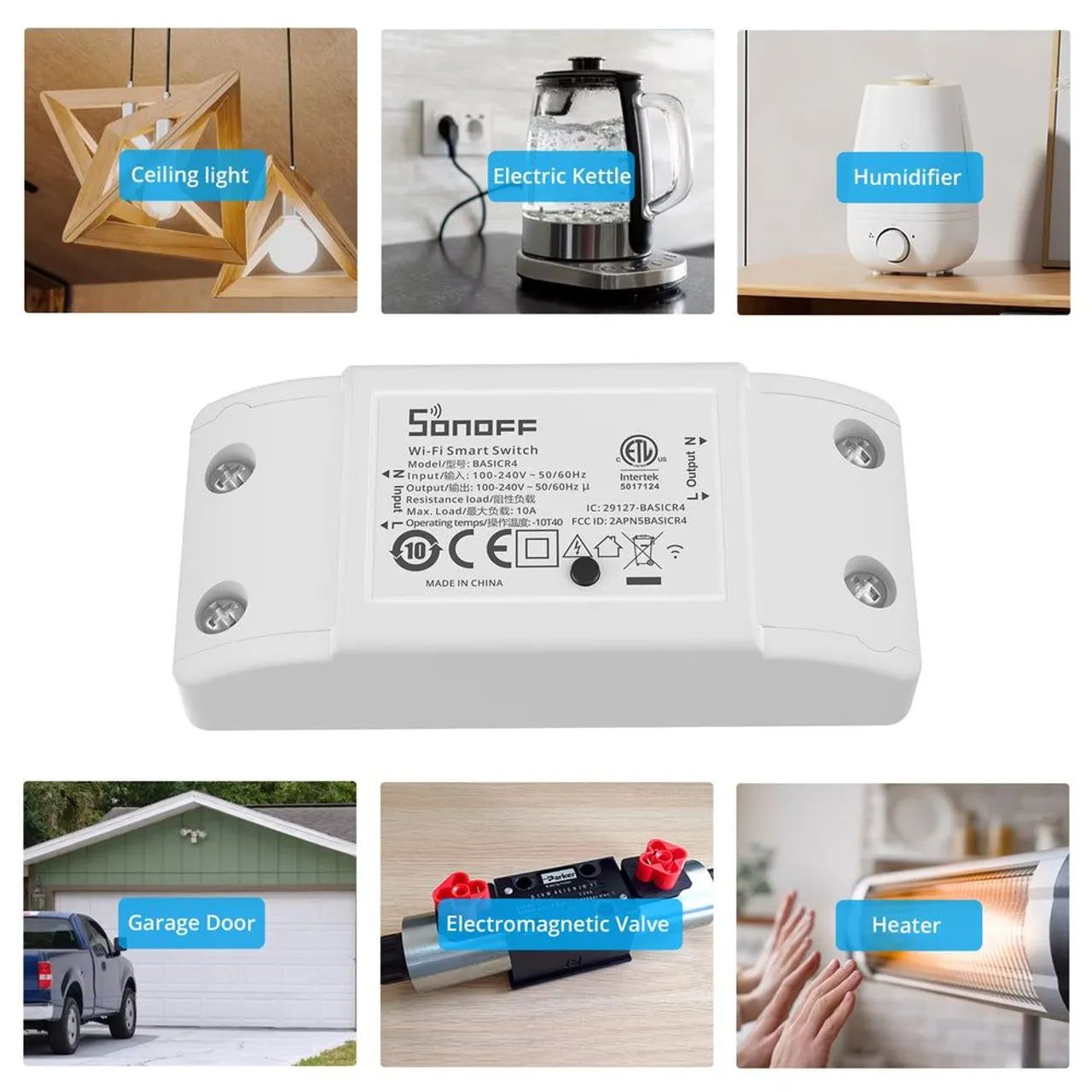 SONOFF BASICR4 Interruptor Inteligente Wi-Fi - Foto 3