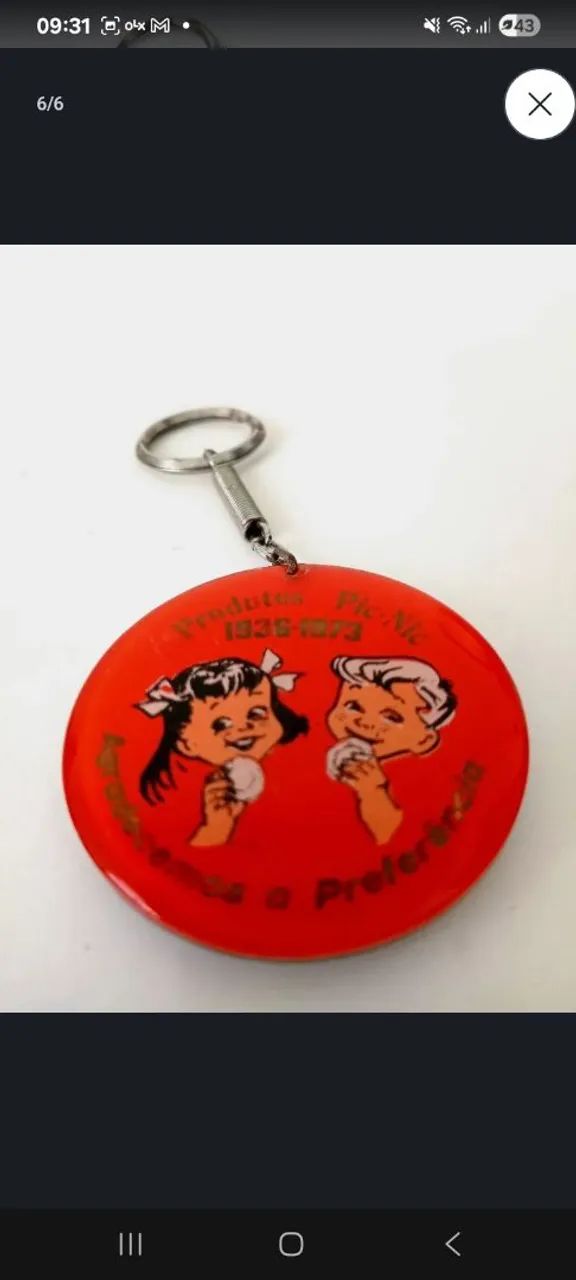 Chaveiro Super Pão  |  Anos 70 - Foto 4