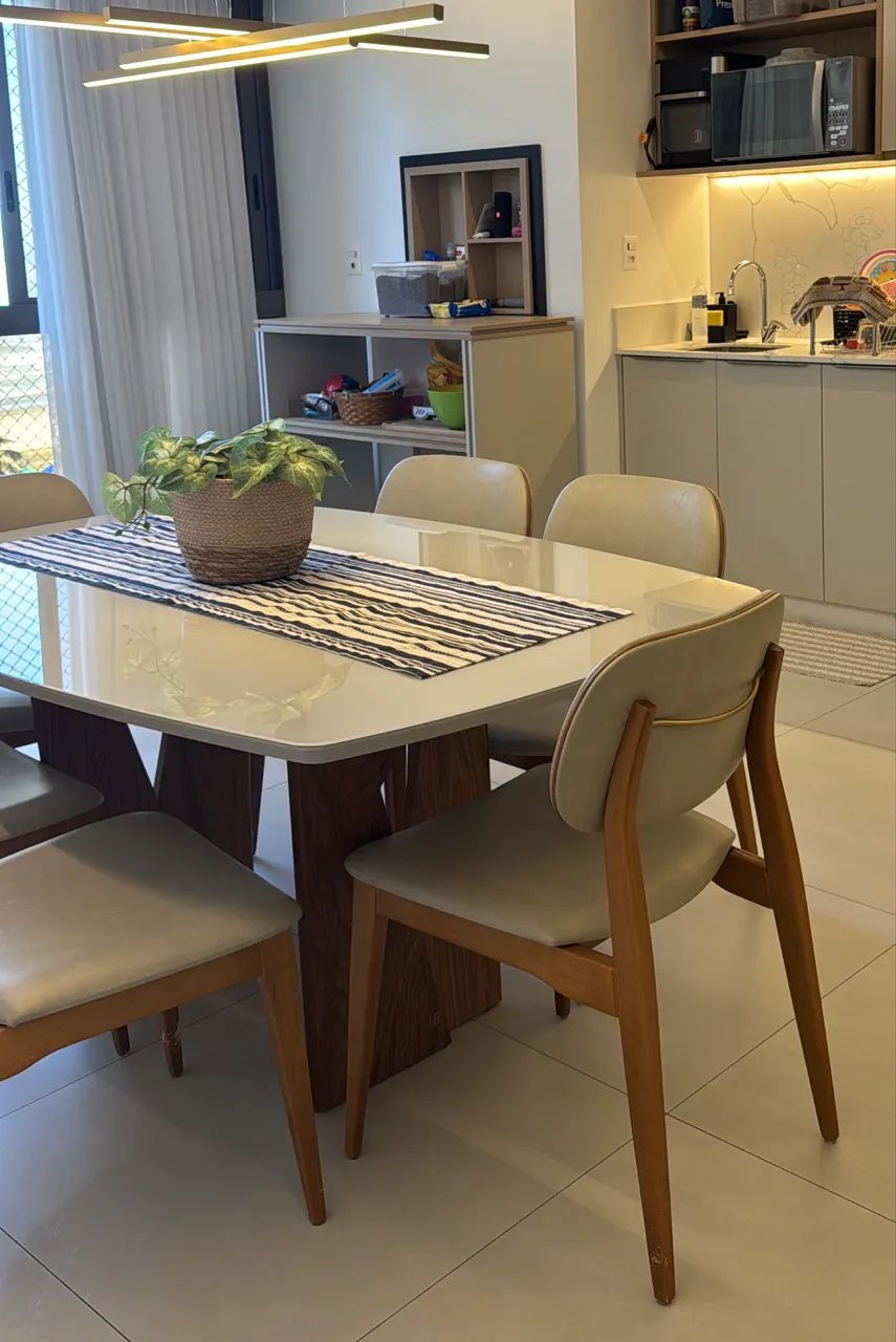 Mesa de jantar com 6 cadeiras  - Foto 4