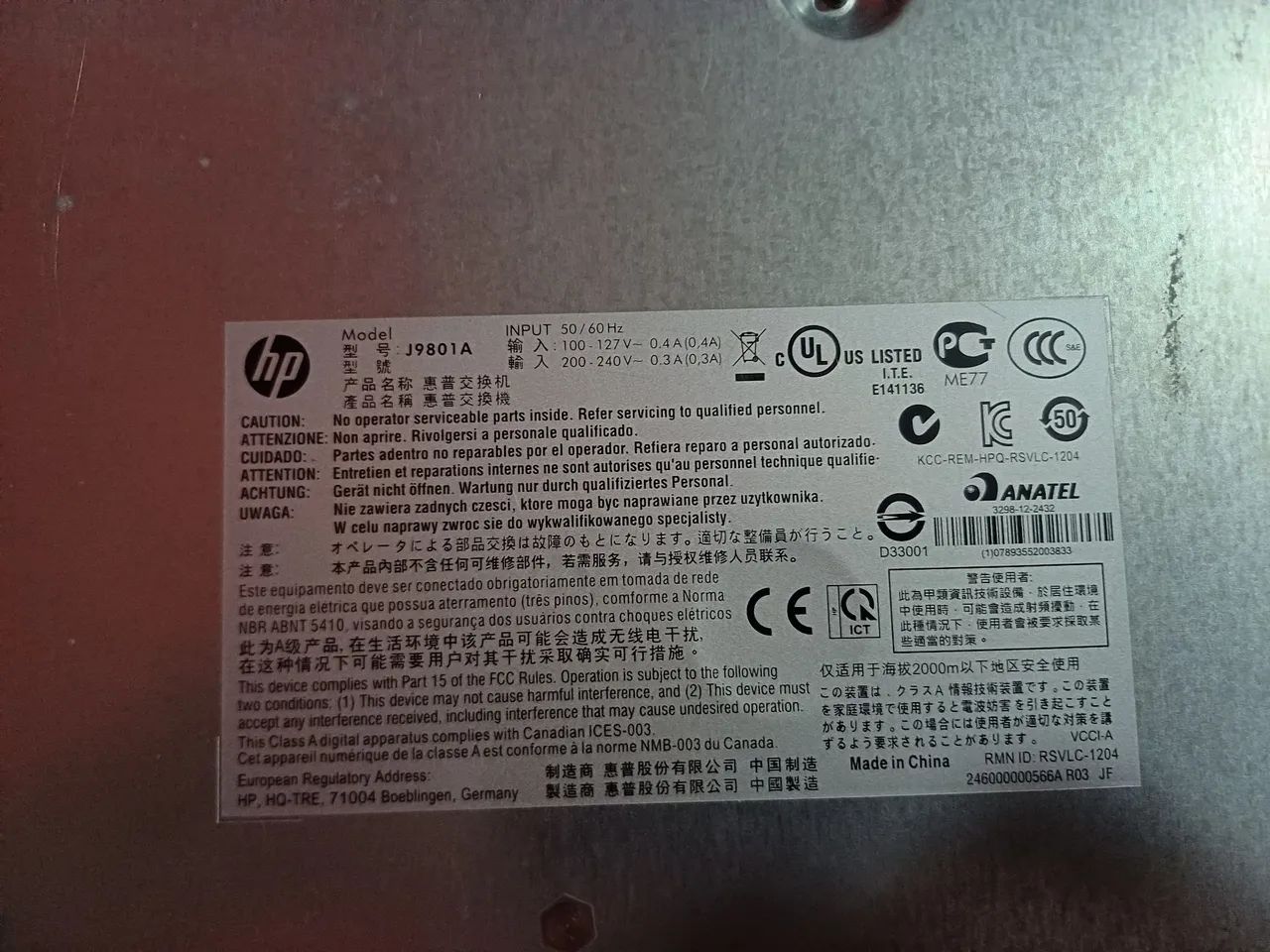 SWITCH HP 1810-24 (J9801A) - 24 Portas - Foto 4