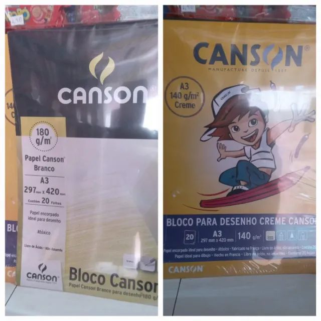 Bloco Canson A3 140g