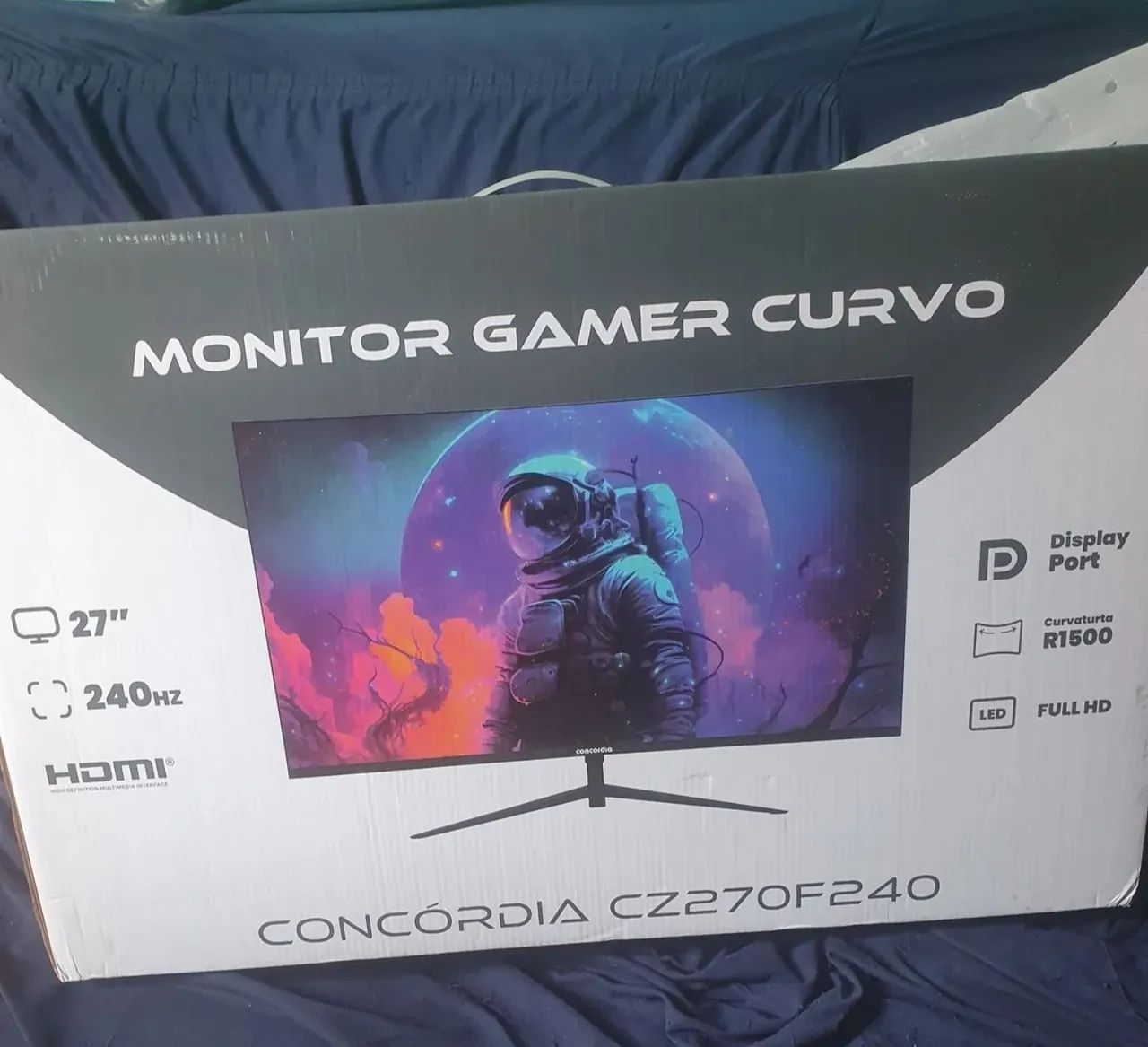 Monitor 27p 240hz curvo