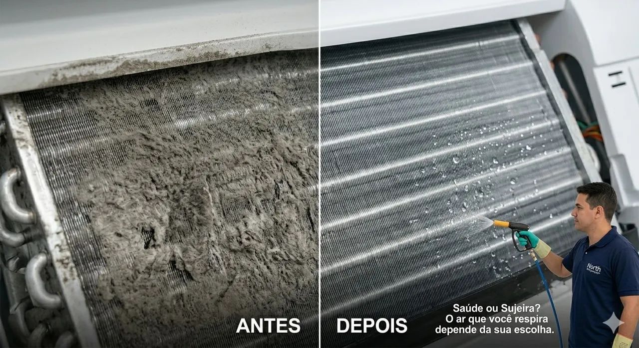 Limpeza de ar-condicionado Belém Pará 