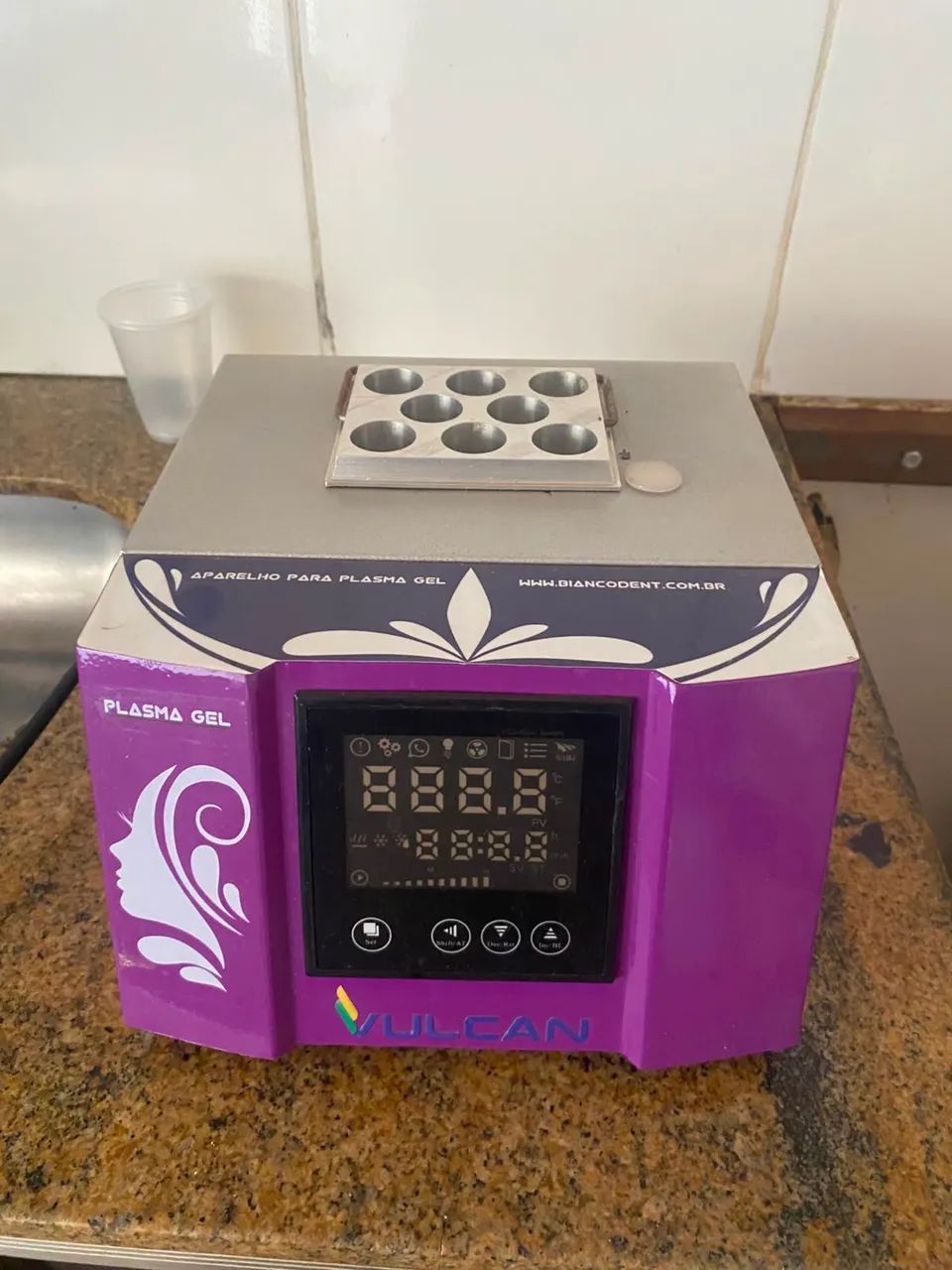 Aparelho para Plasma Gel Vulcan (Termogel)