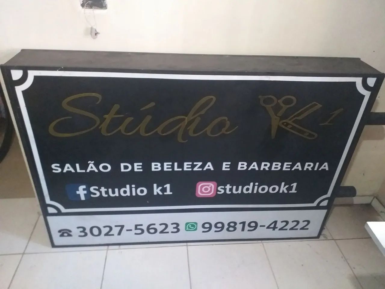 Placa para comercio