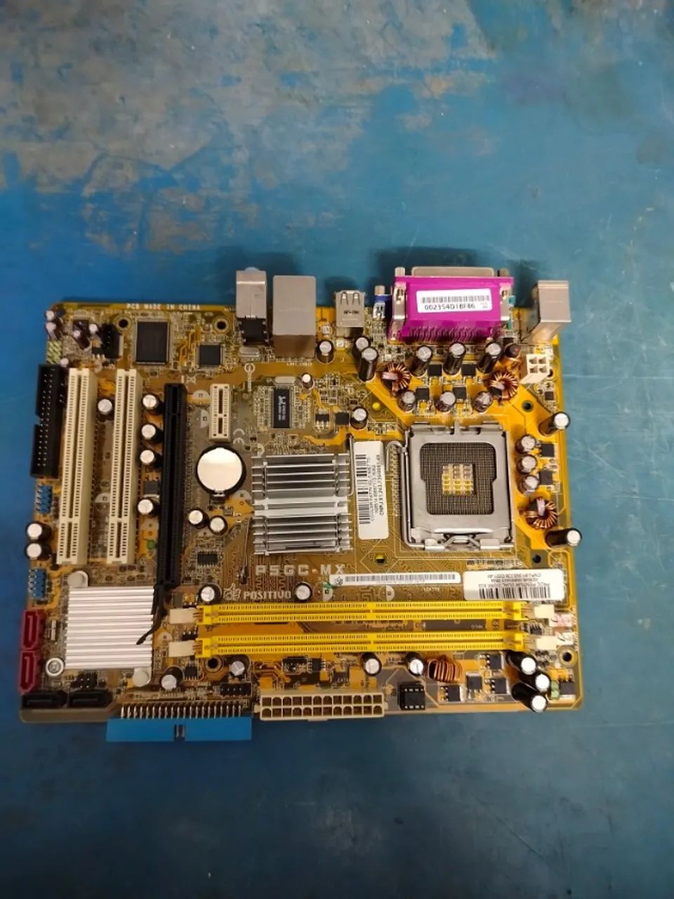 Placa mãe Motherboard Intel Core 2 Duo C2D Asus P5GC-MX/Positivo socket soquete 775