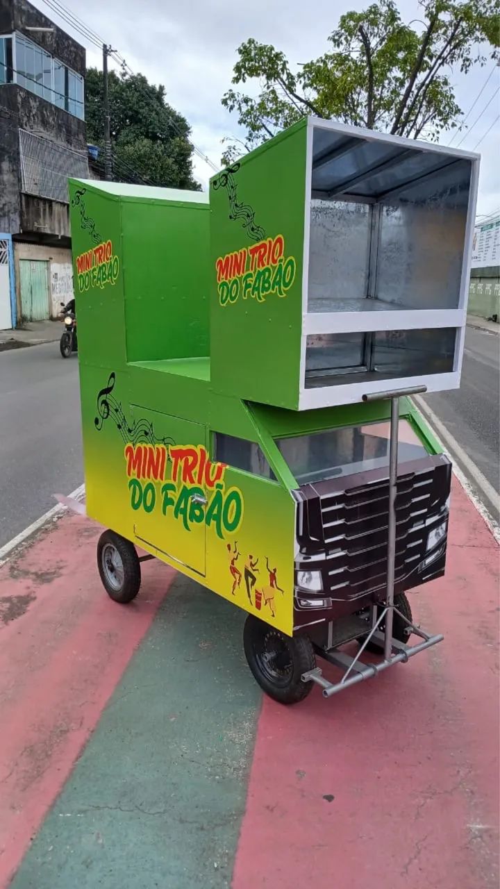 Carrinho mini trio