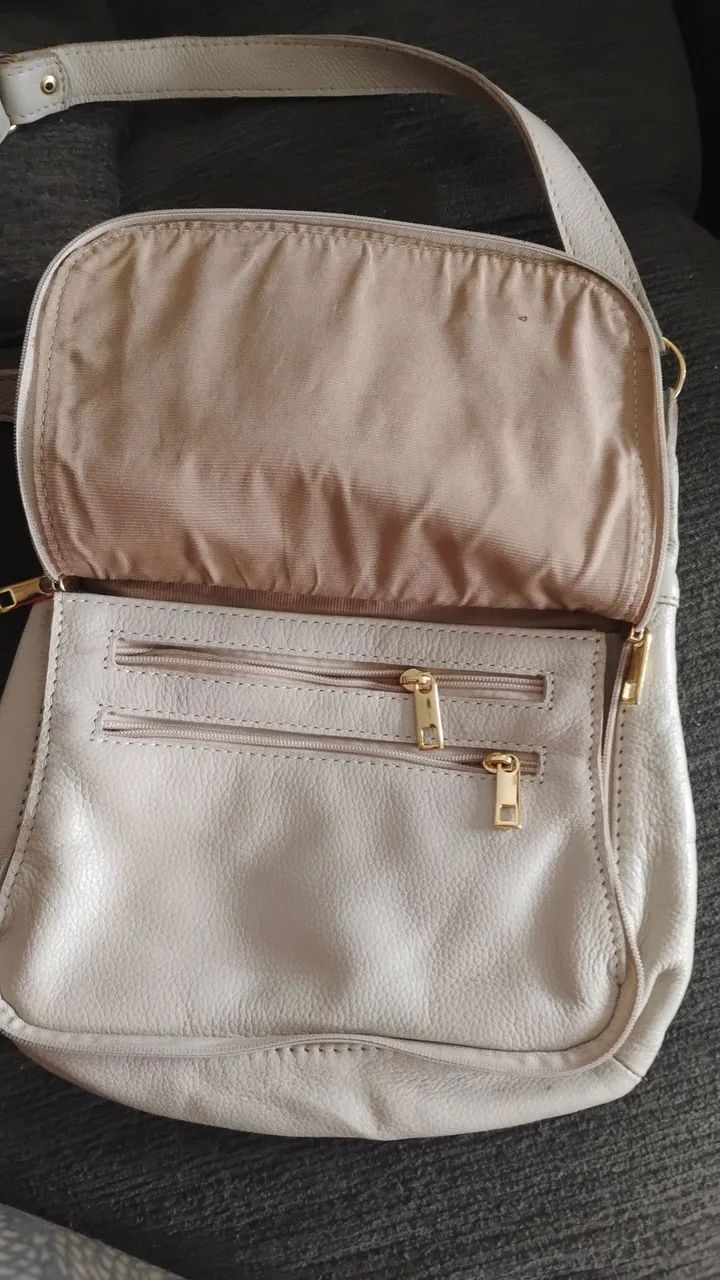 Bolsa couro legítimo  - Foto 4