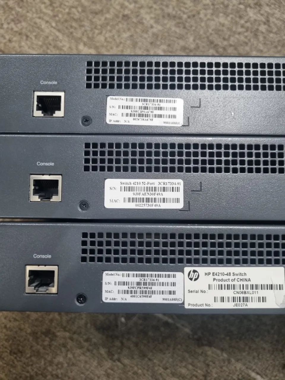 Switch 3CR17334-91 3COM 4210 - 52 Portas - Foto 4
