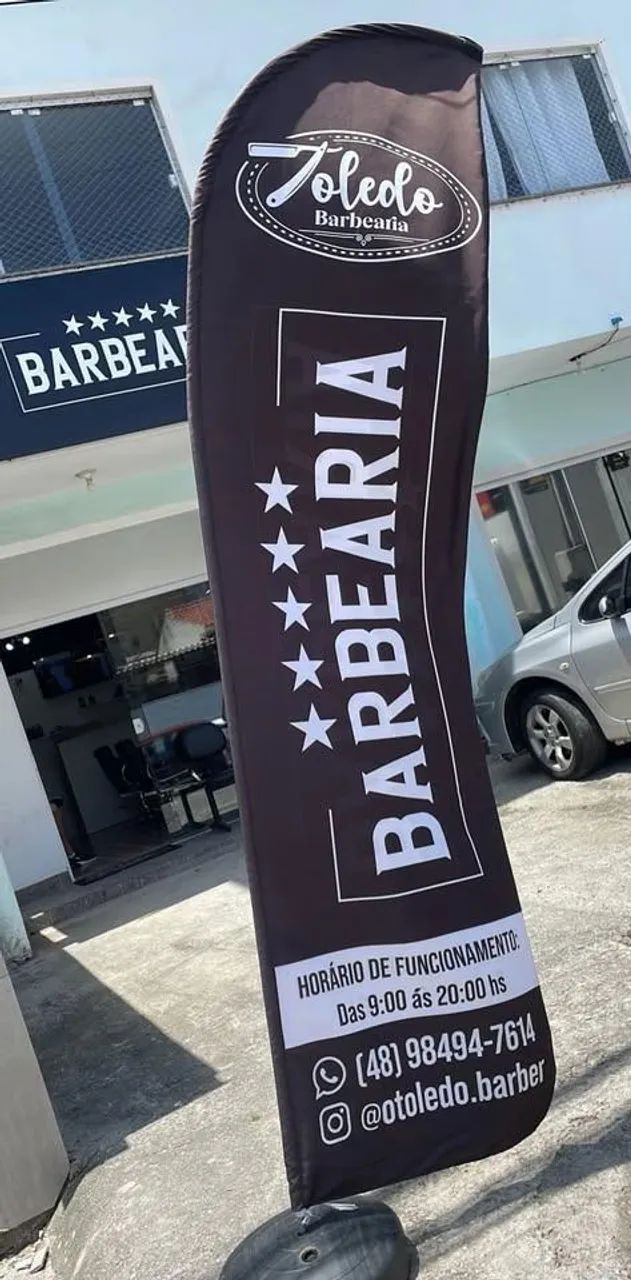 Wind-Banner - R$ 199 - Promoção - Completo (Bandeira + Haste + Base) Apenas R$ 199 - Foto 2
