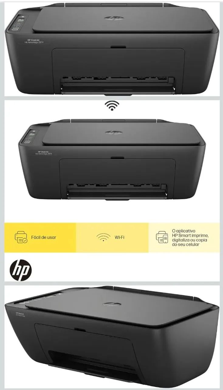 Impressora HP 2874 wifi - Foto 3