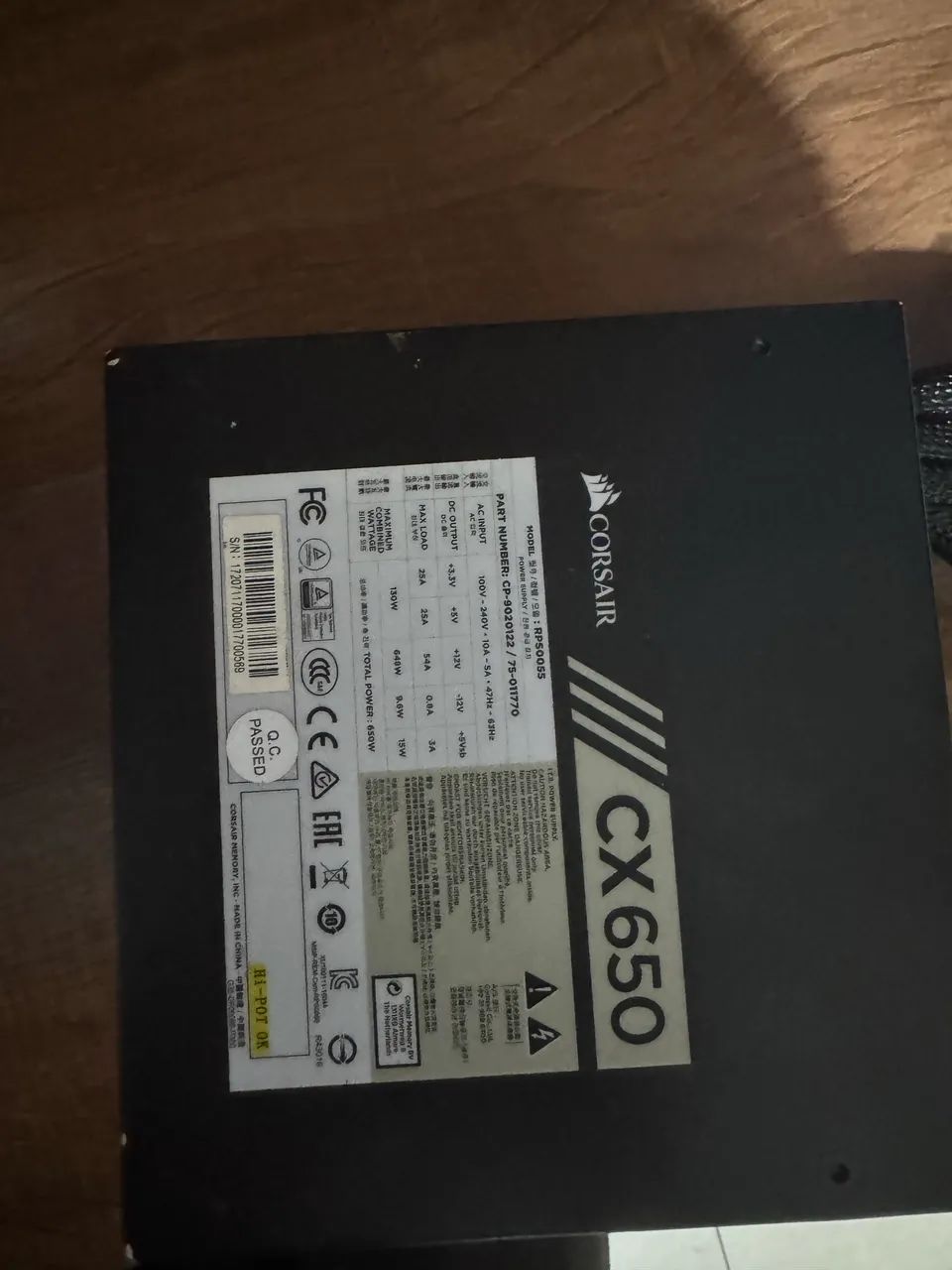 Fonte CX650w 80 Plus Bronze - Foto 2