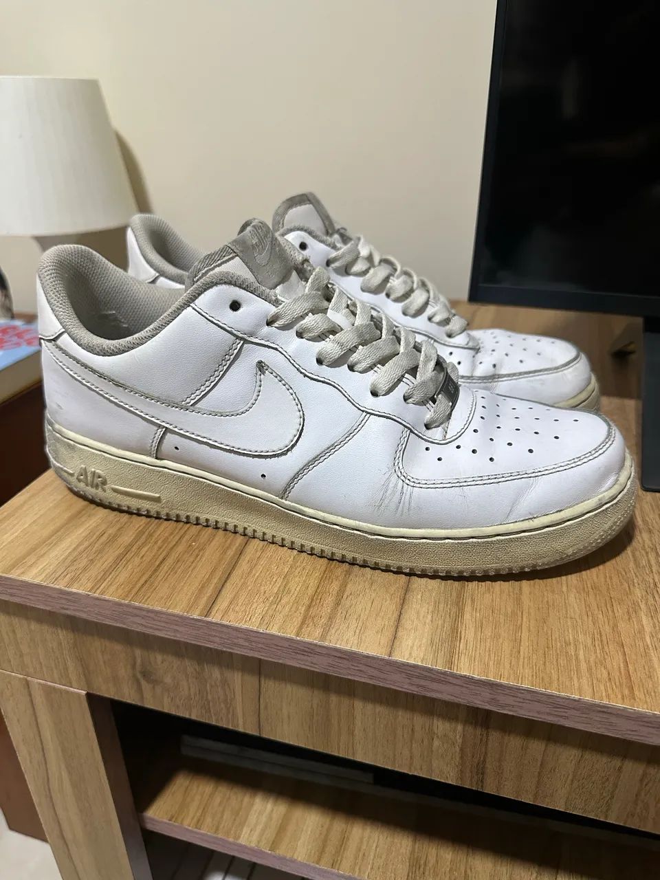 Nike AF1 Triple White (42) - Usado - Foto 2