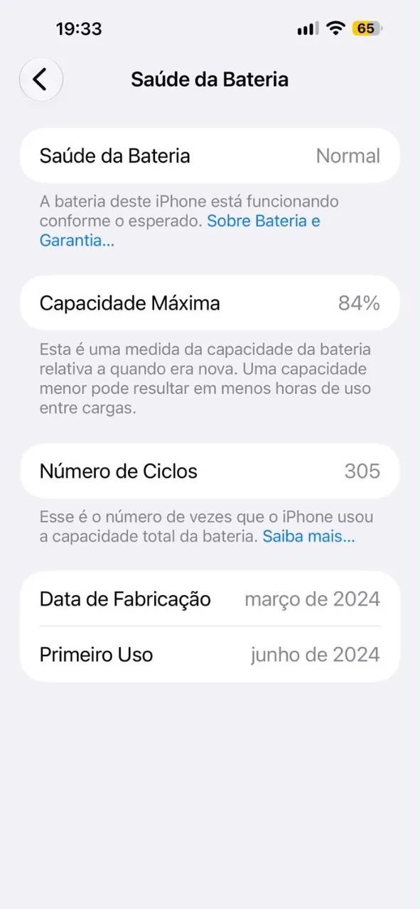 iPhone 15 pro max Azul 256gb + capa e pelicula - Foto 5