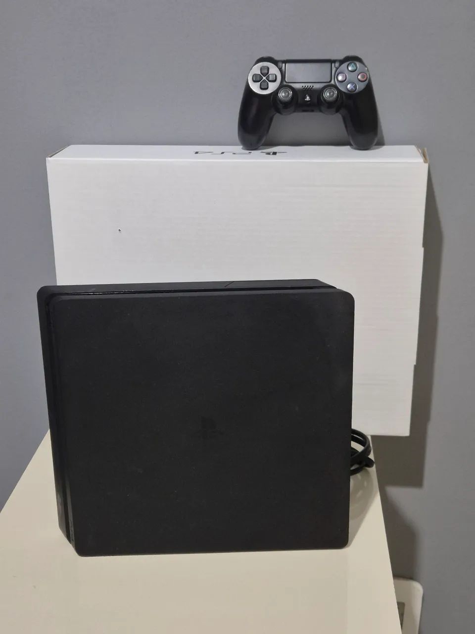 Ps4 slim na caixa 1 controle + 15 jogos cartão 12x garantia 60 dias - Foto 2